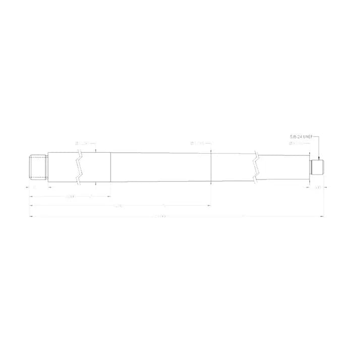 6.5mm Creedmoor 1-8" Twist 26" Competition Contour