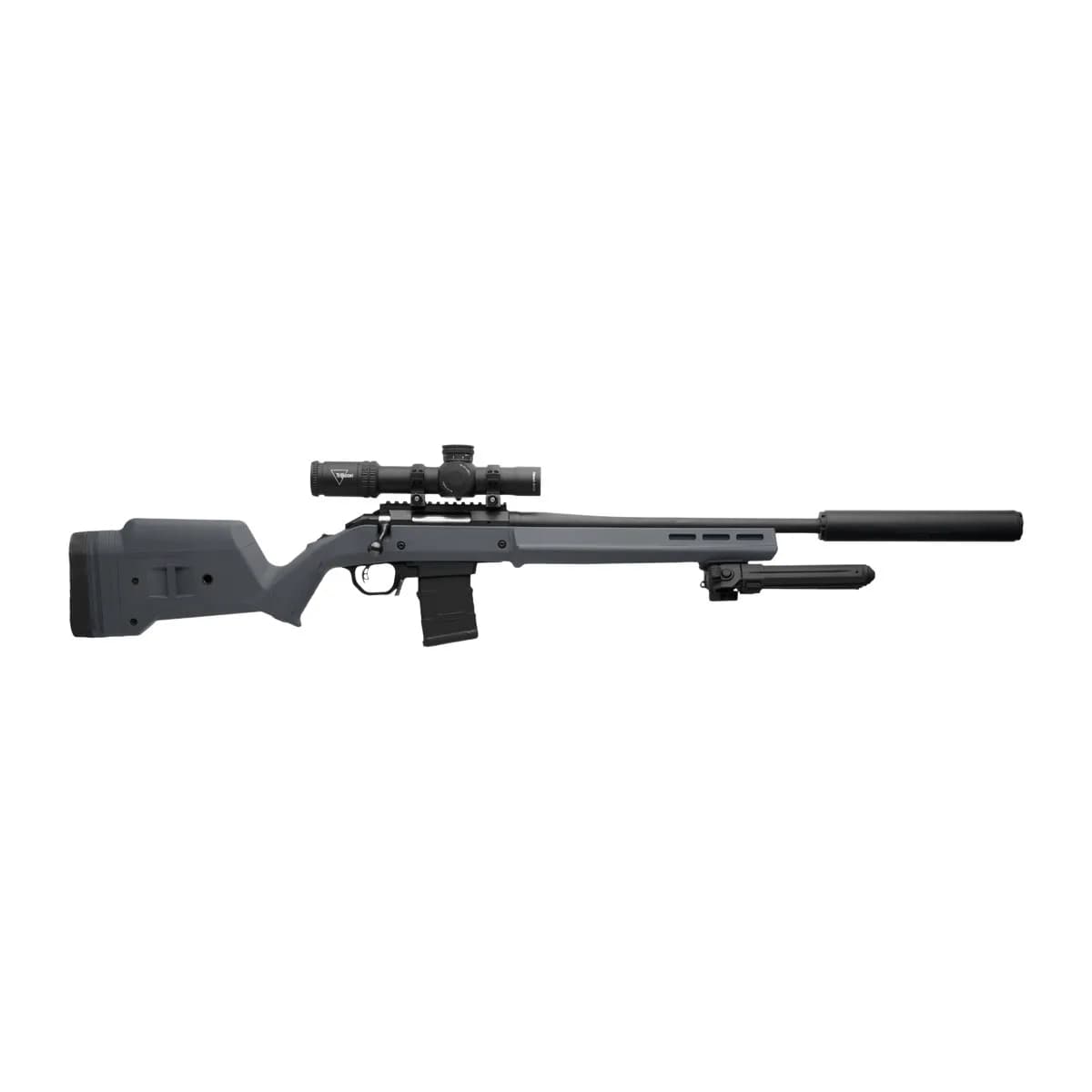 Hunter American Stock STANAG Magazine Well Gray