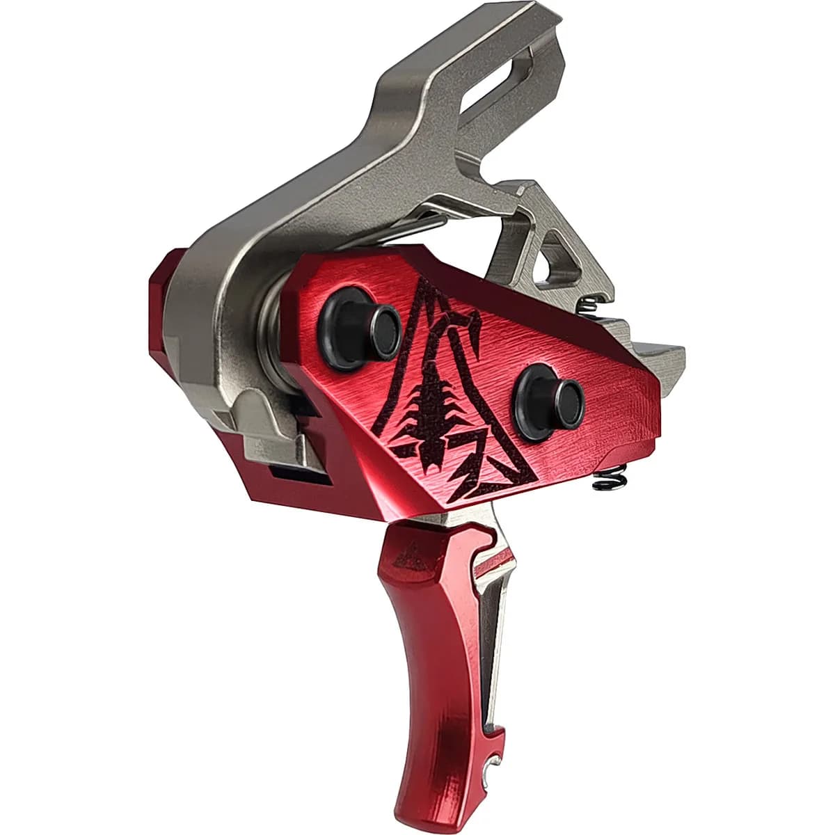 Rev 535 Slide-and-Snap AR Trigger Silver/Red - photo 7