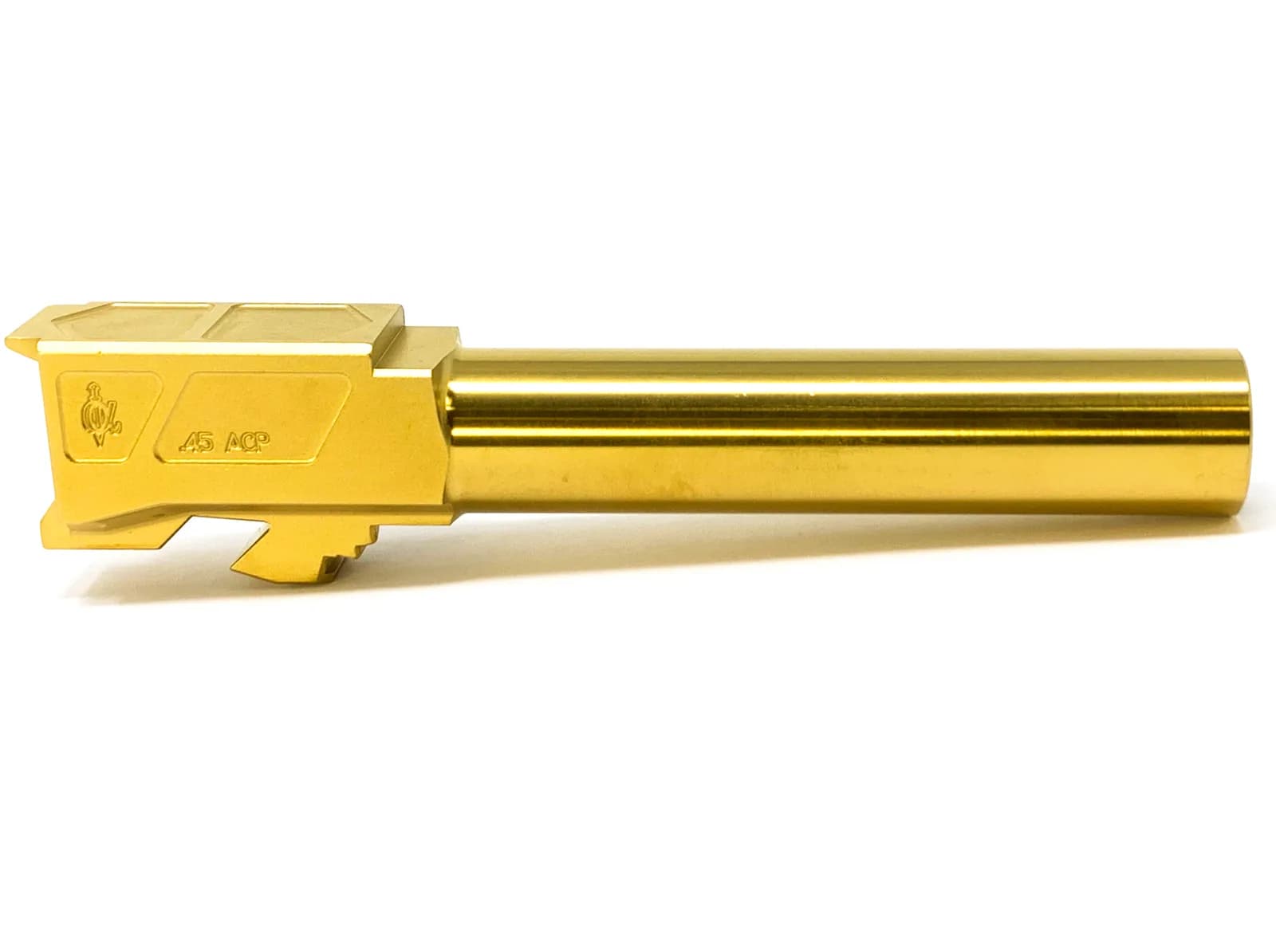 Match Grade Crowned Barrel For Glock 21 45 ACP TiN - photo 3