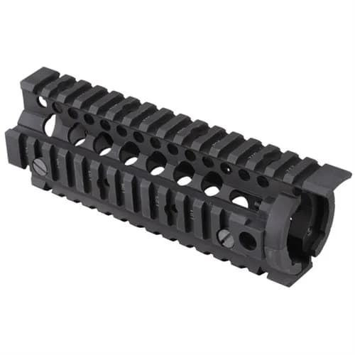 AR-15 7" Omega Rail Picatinny Quad Rail Black