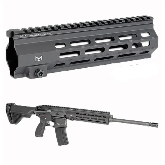 Handguard Free Float Alumiunum 9   Black - photo 2