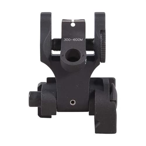 AR-15  Flip-Up Adj Tritium HK-Style Rear Sight Black