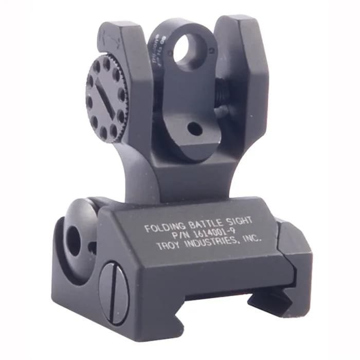 AR-15  Flip-Up Adj Tritium HK-Style Rear Sight Black - photo 2