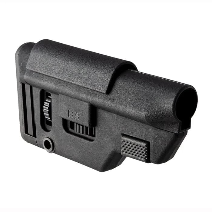 Collapsible Precision Stock 556 Black- Medium