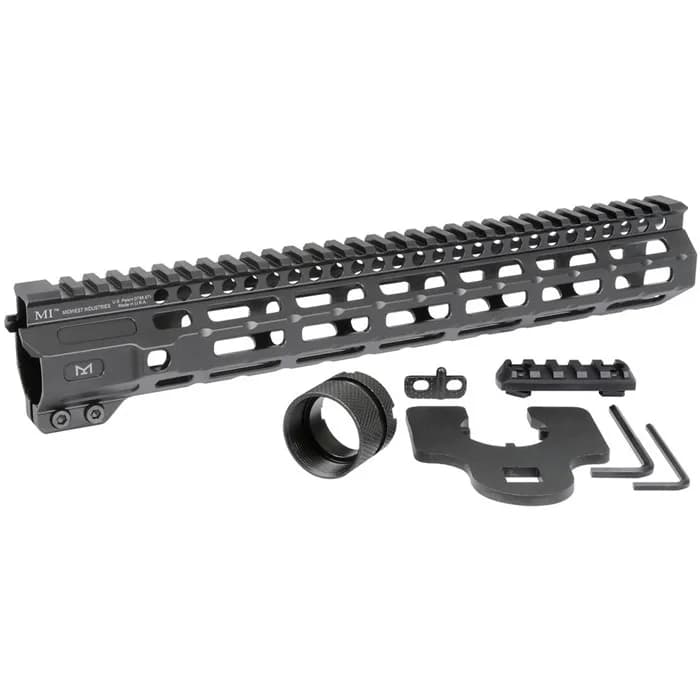 Combat Handguard M-LOK Aluminum 12.625" Black