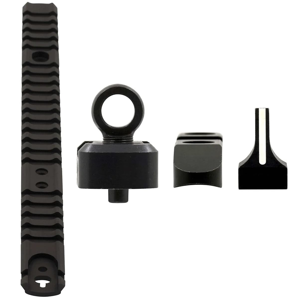 Optic Mounting Rail & Ghost Ring Sight Set For Rossi