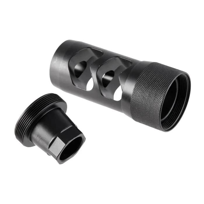 30 Caliber HELLFIRE 2P (6.5mm-30) Muzzle Brake, Black - photo 2