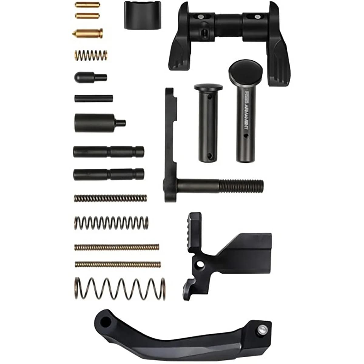 Premium Lower Parts Kit for AR-15 Black