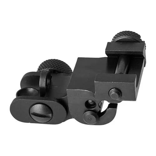 AR-15  Flip-Up  Tactical Rear Sight Black - photo 4