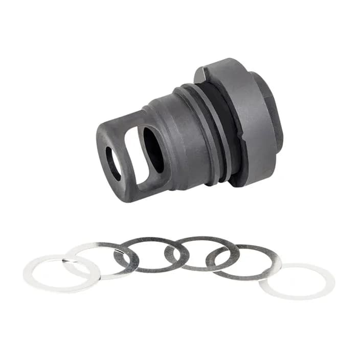 AR-15 MiniQD Muzzle Brake 1/2-28 Black - photo 2