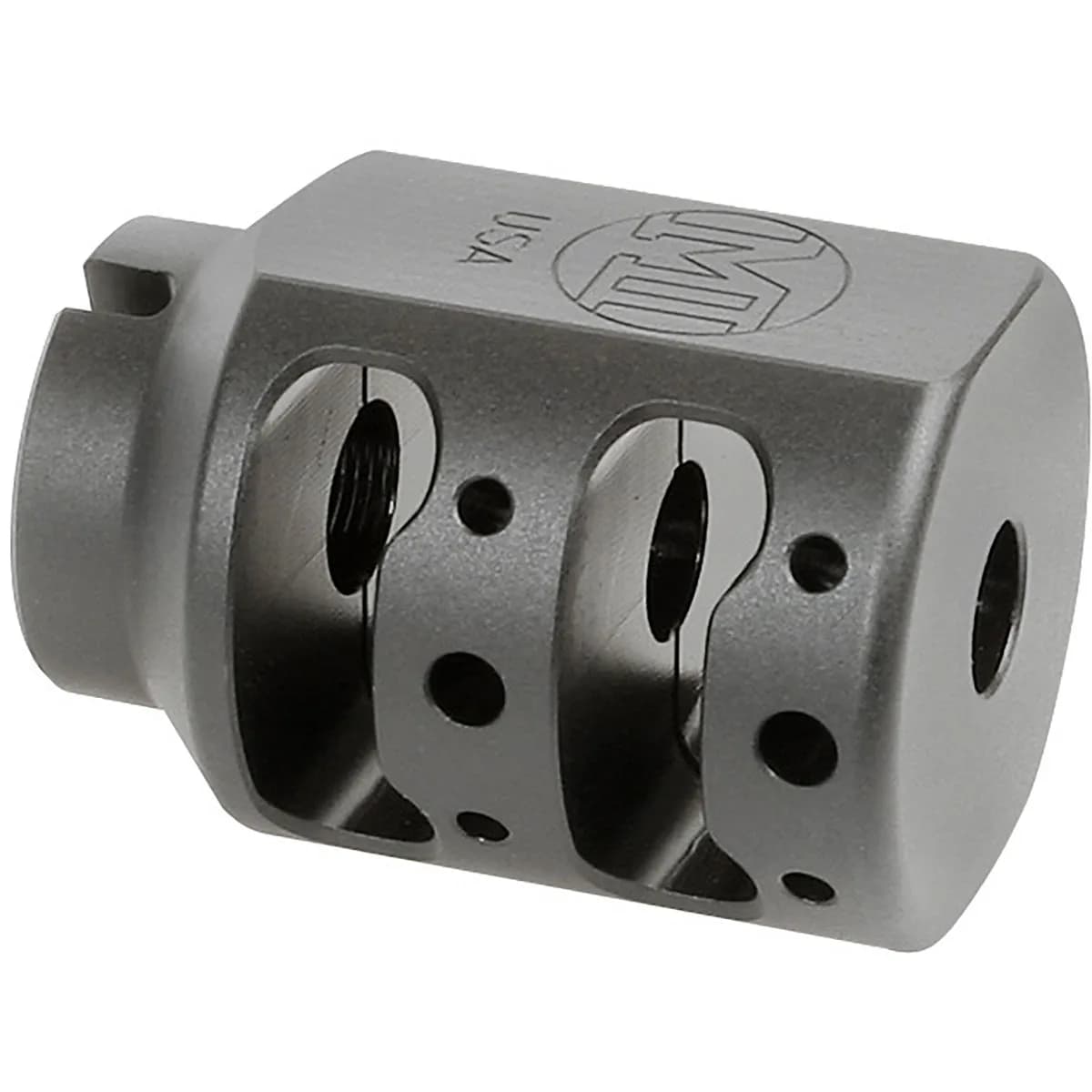 Alpha Tank Brake - Black Nitride - 1/2x28-9mm