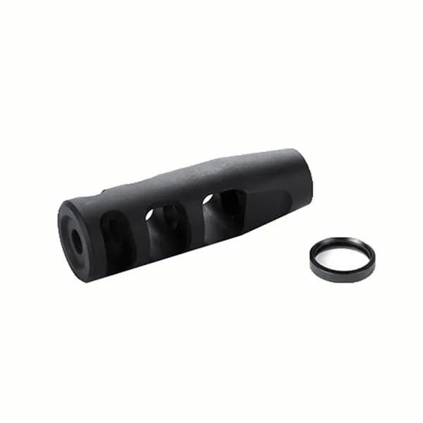 3-Port Compensator 22 Caliber 1/2-28 Steel Black