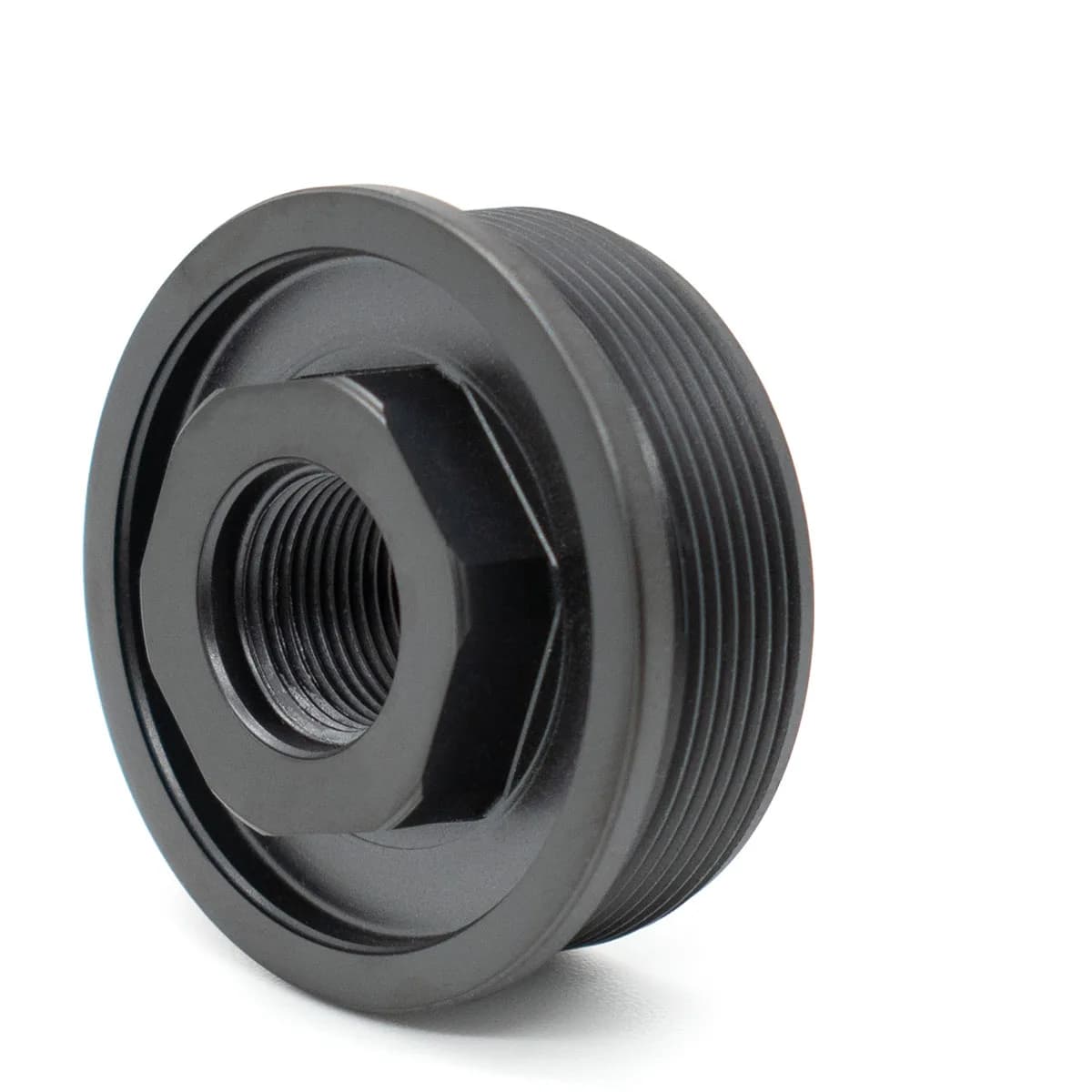 Direct Thread Adapter 5/8"x24 Square Shoulder Black