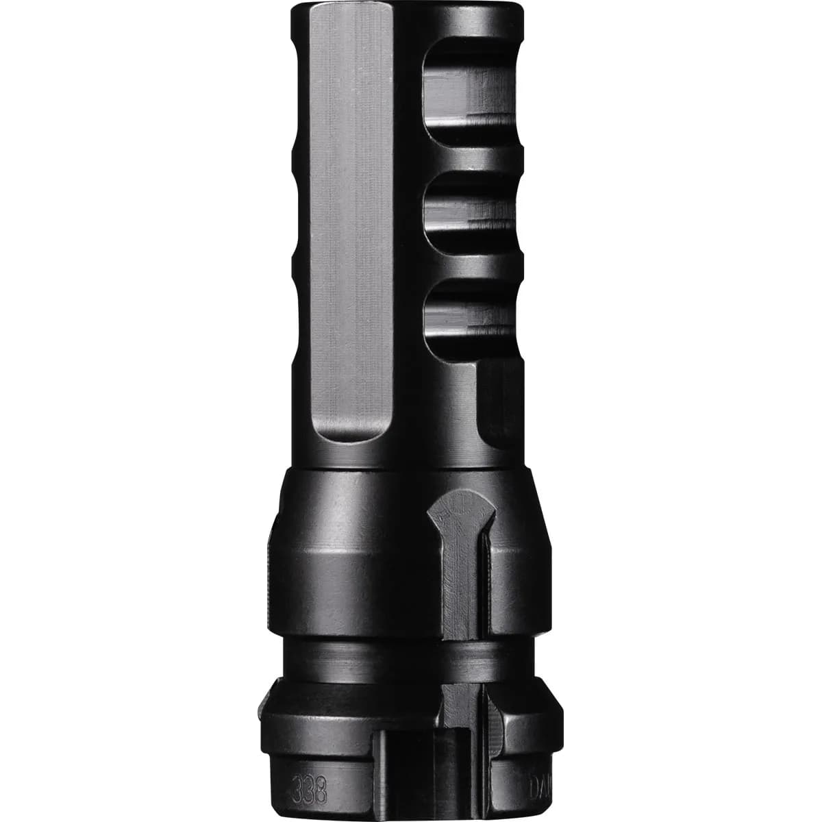 KeyMo Muzzle Brake 338 Caliber M18x1 Threads Black - photo 2