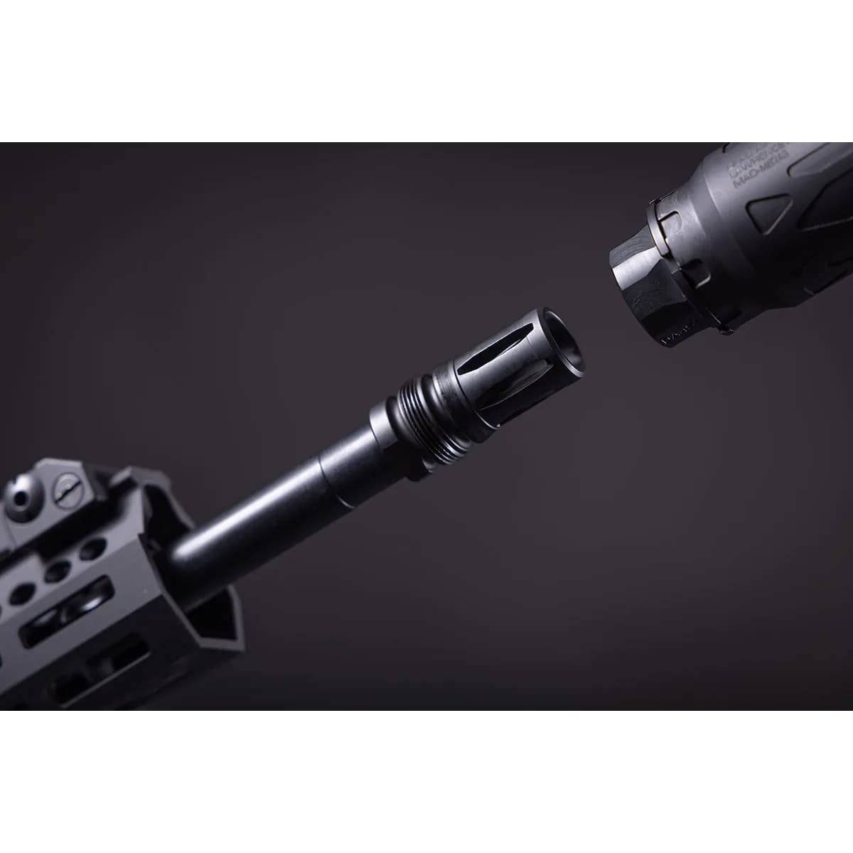 Xeno Mount A1 Flash Hider 1/2"x28 Threads Black - photo 2