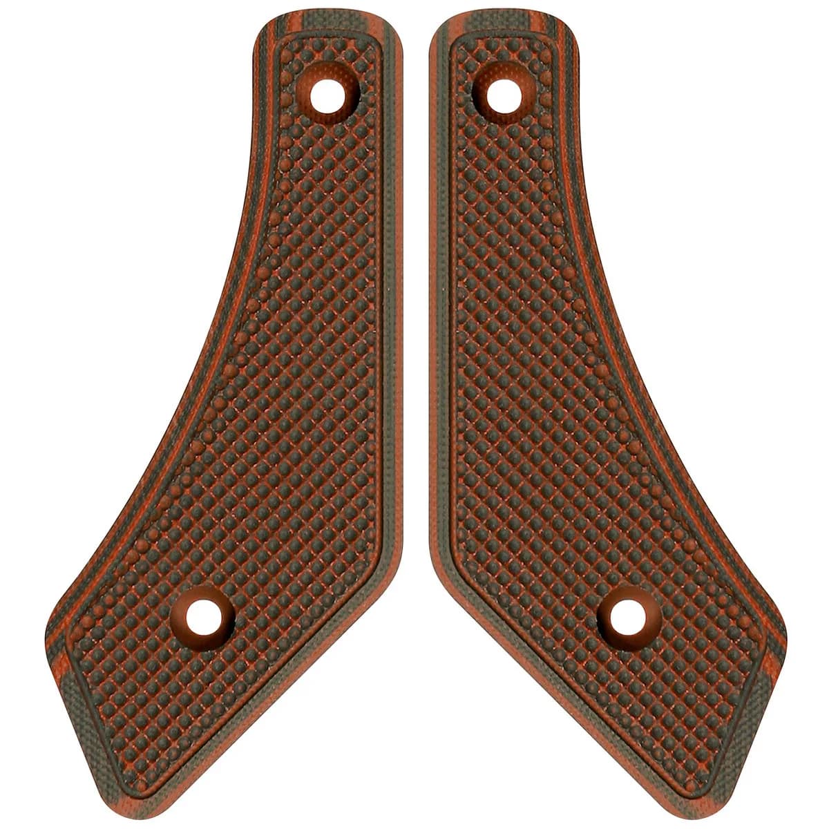 Lever Stock G10 Large Pistol Grip - Red Black
