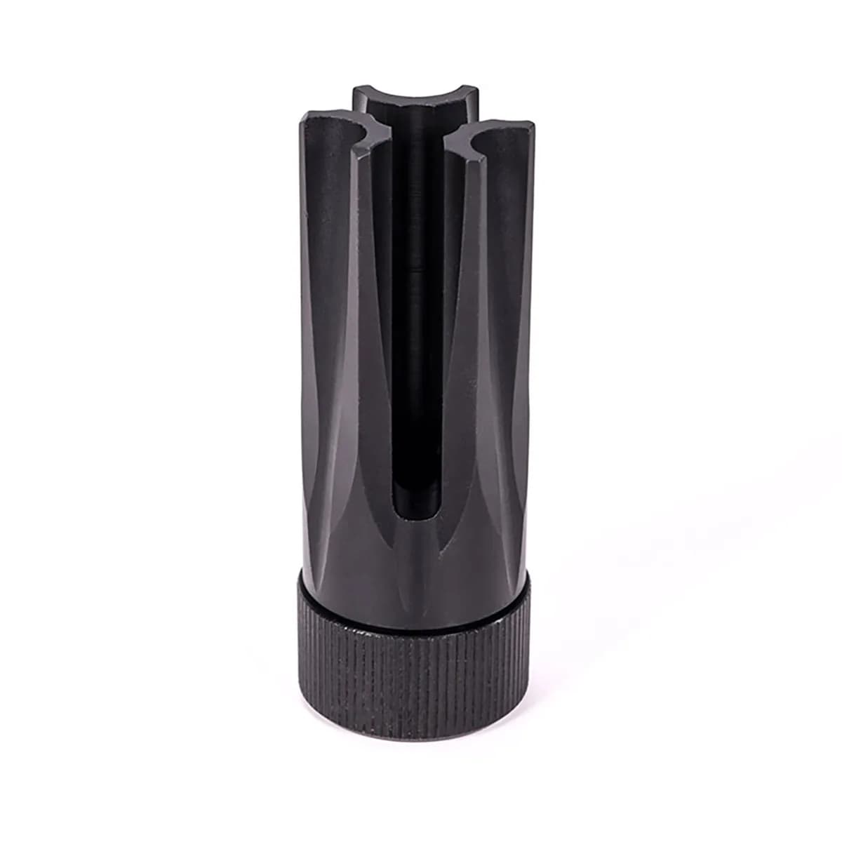 MuzzLok 7.62x39 Ported Flash Hider Nitride Black - photo 4