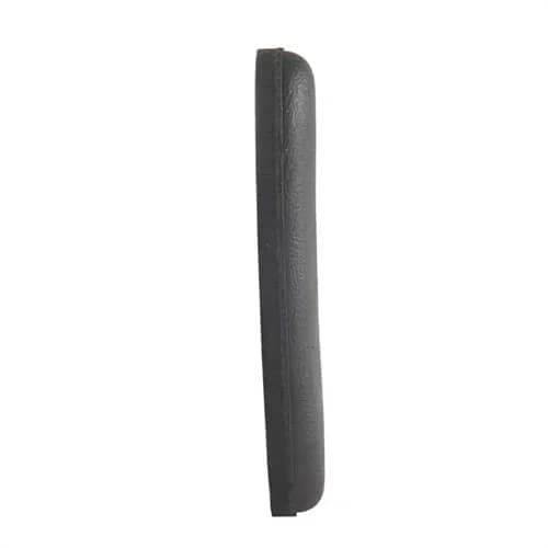 .60" Large Black Leather Face