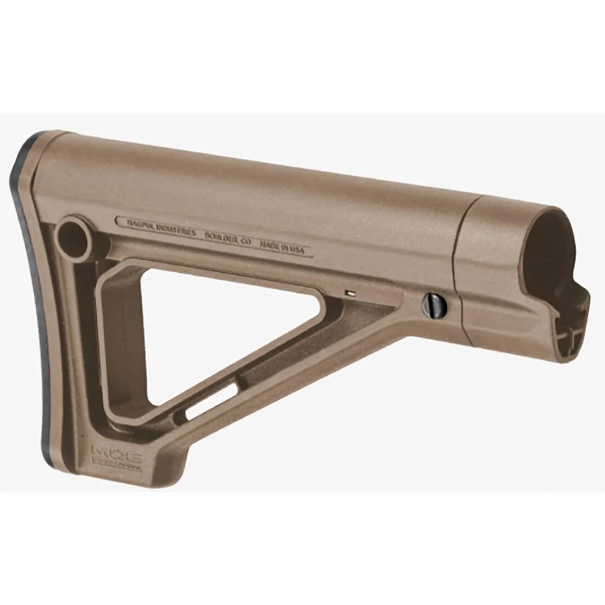 MOE Fixed Mil-Spec Carbine Stock for AR-15 FDE