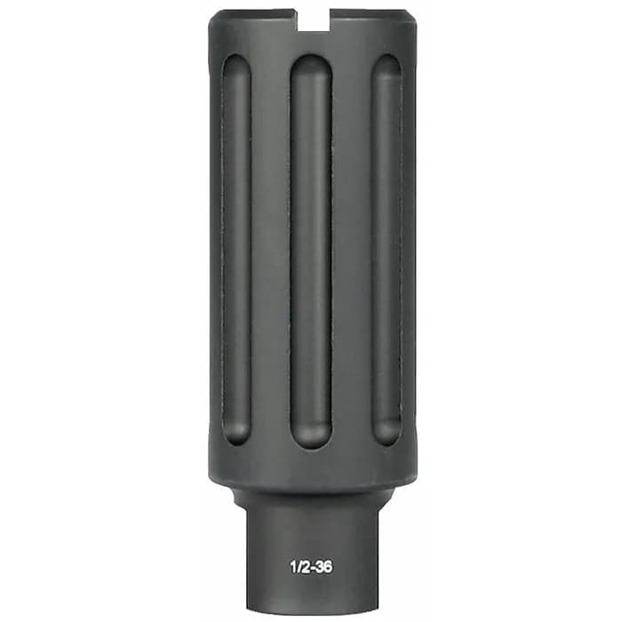 Blast Can 9mm 1/2-36 Threads Black