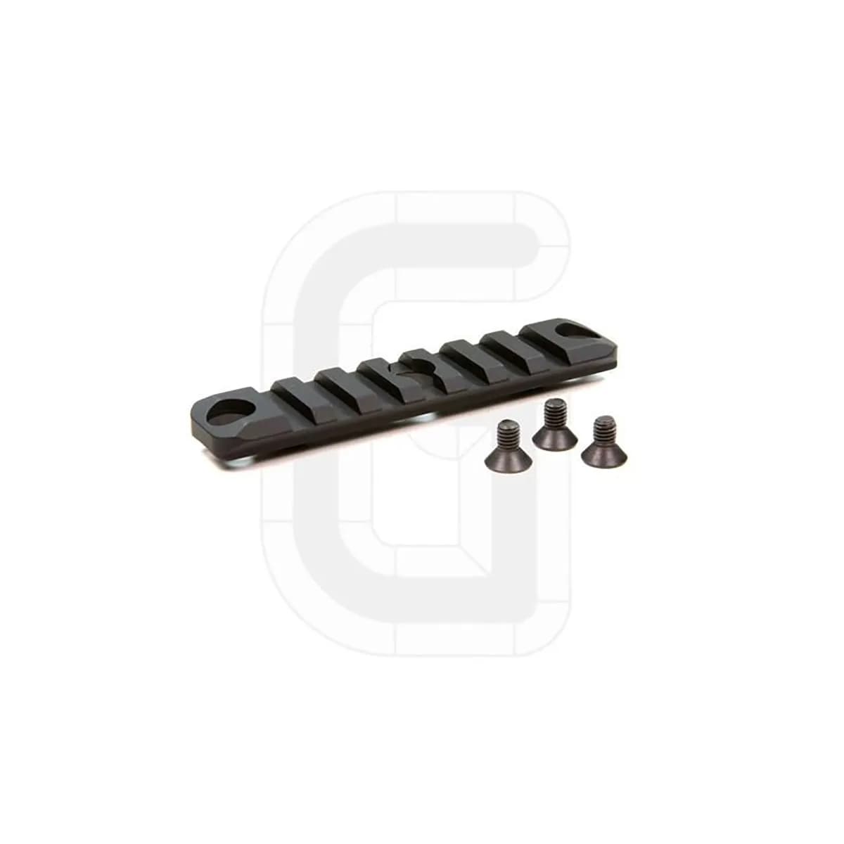 HK SMR 3-Hole 7-Slot Accessory Rail Black