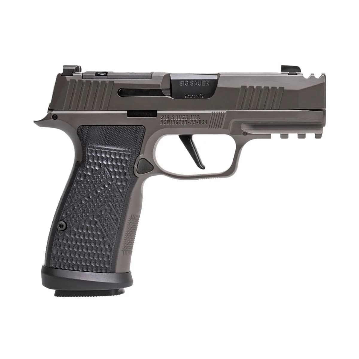 P365 AXG Legion 9mm Luger 3.1" BBL (3)17RD Mags Legion Gray