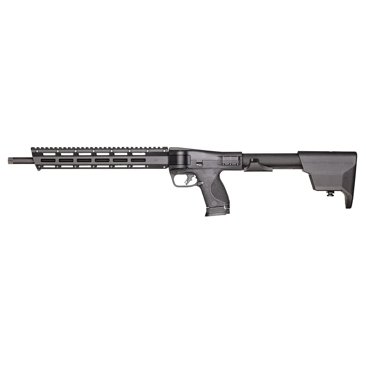 M&P FPC 9mm Luger 16.25" BBL (1)17RD & (2)23RD Mags Black
