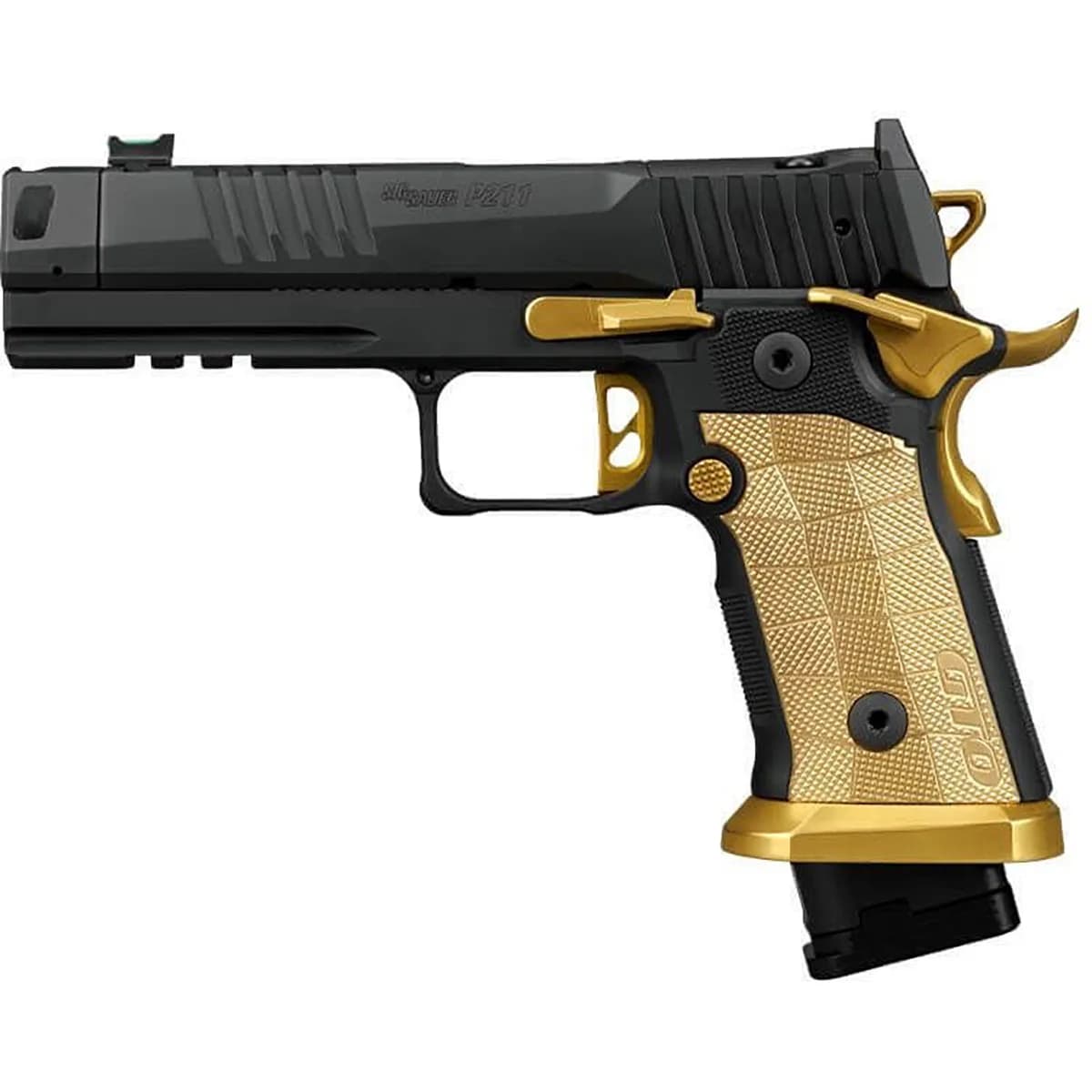P211-GTO Spectre Comp 9mm 4.4"BBL (1)23(2)21RD Mag BLK/Brass - photo 3