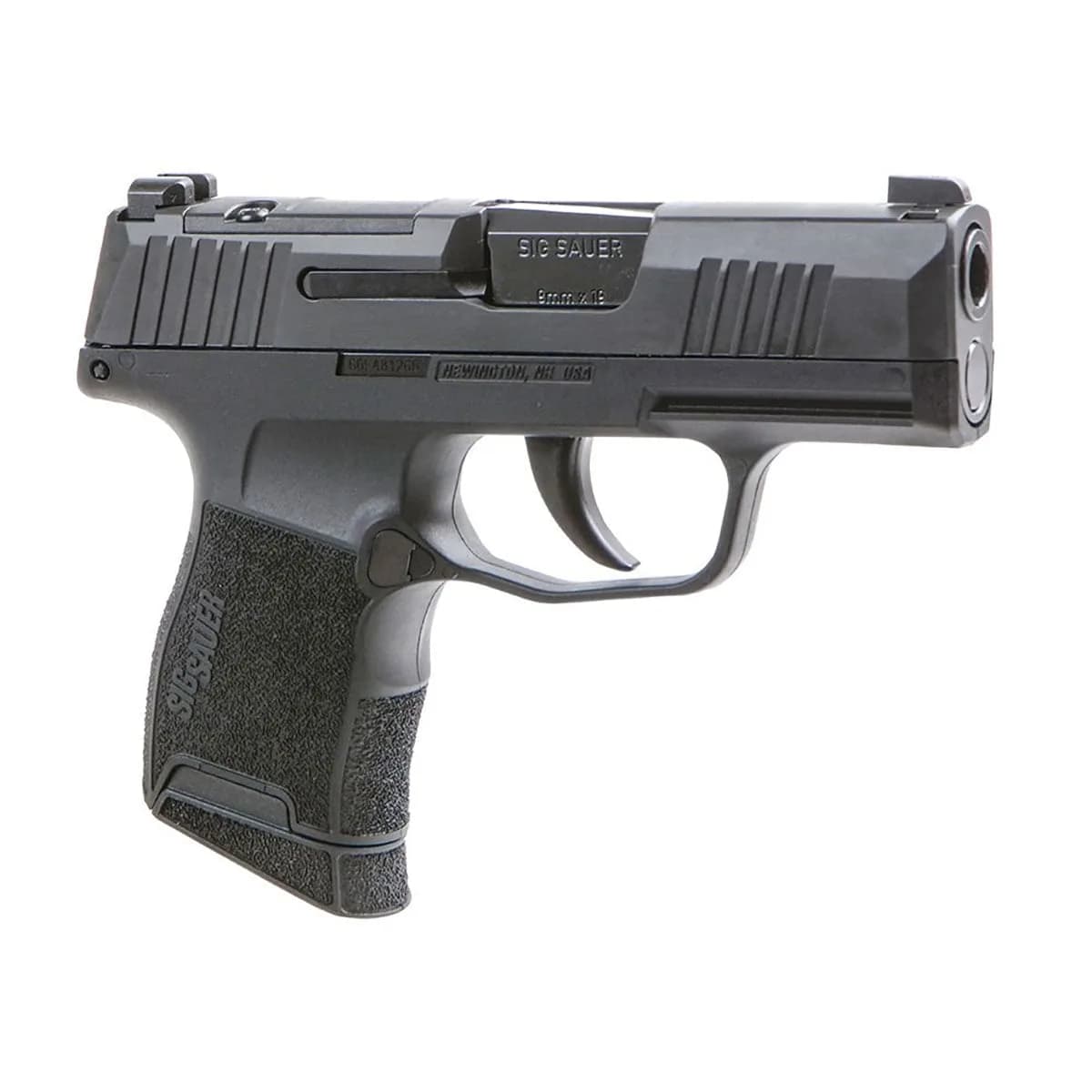 P365 Micro-Compact 9mm Luger 3.1" BBL (2)10RD MS Striker BLK