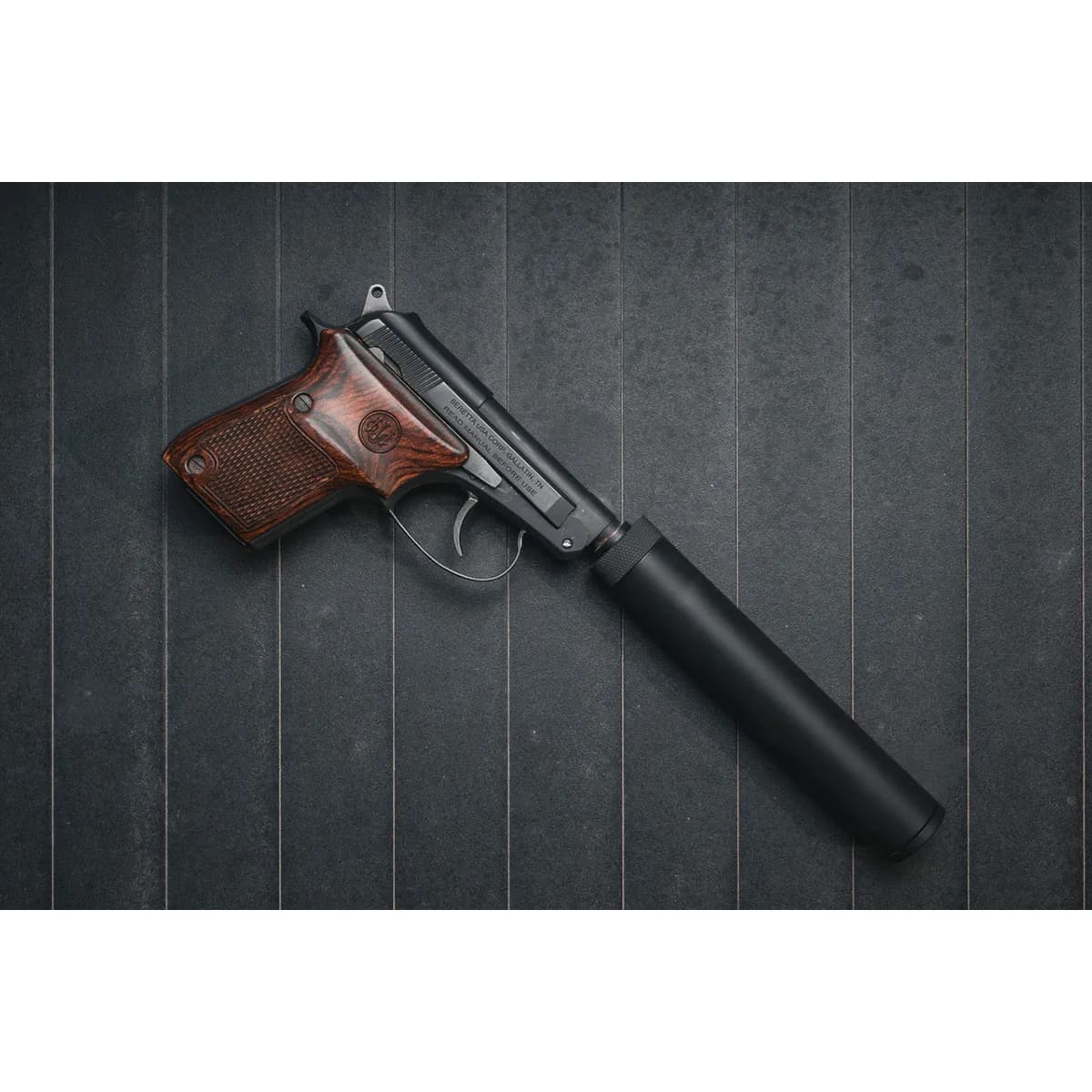 Zeroed 22 .22 Long Rifle Direct Thread Suppressor Black - photo 2