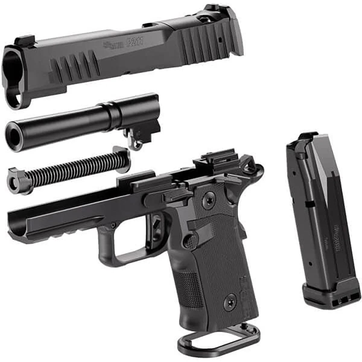 P211-GT4 9mm Luger 4.2"BBL Opt Rdy (1)17RD(2)21RD Mags Black - photo 2