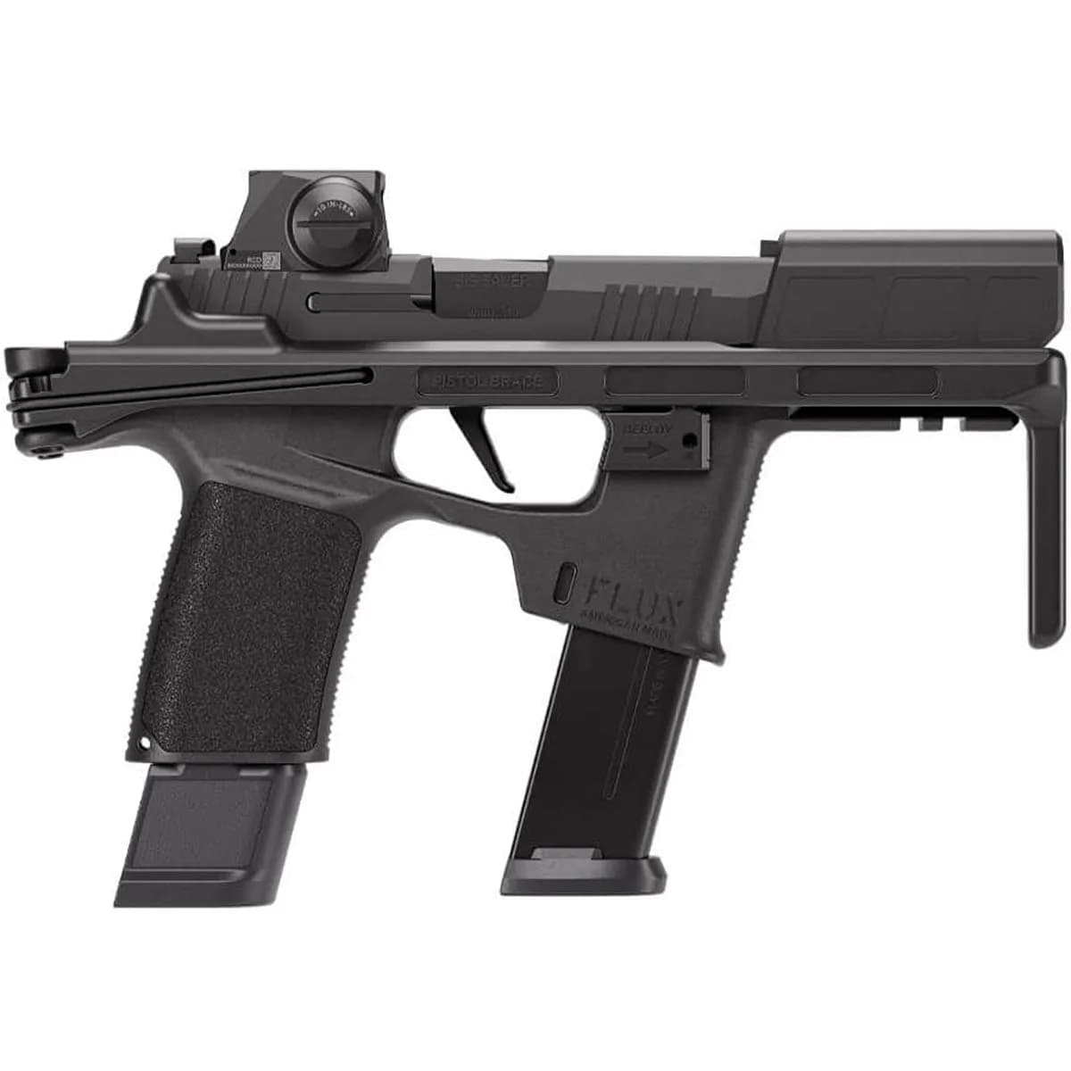P365-FLUX 9mm Luger 6" BBL (2)21RD & (1)17RD W/SIG-LOC COMP