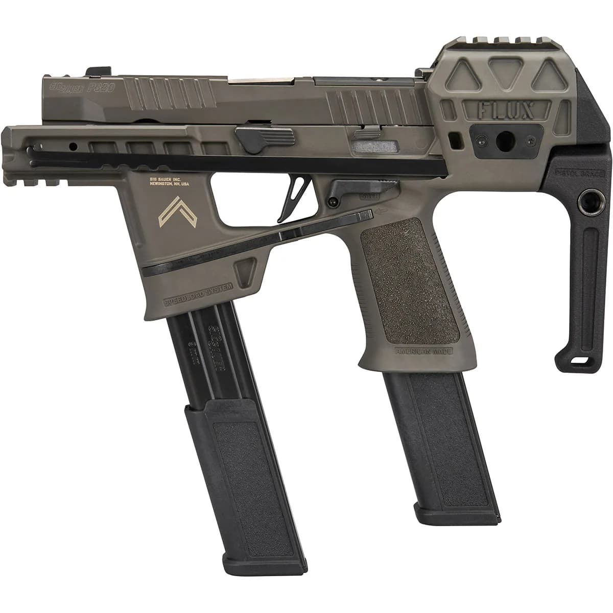 P320 Flux Legion 9mm Luger 3.9" BBL (2)30RD Mags Legion Gray - photo 6