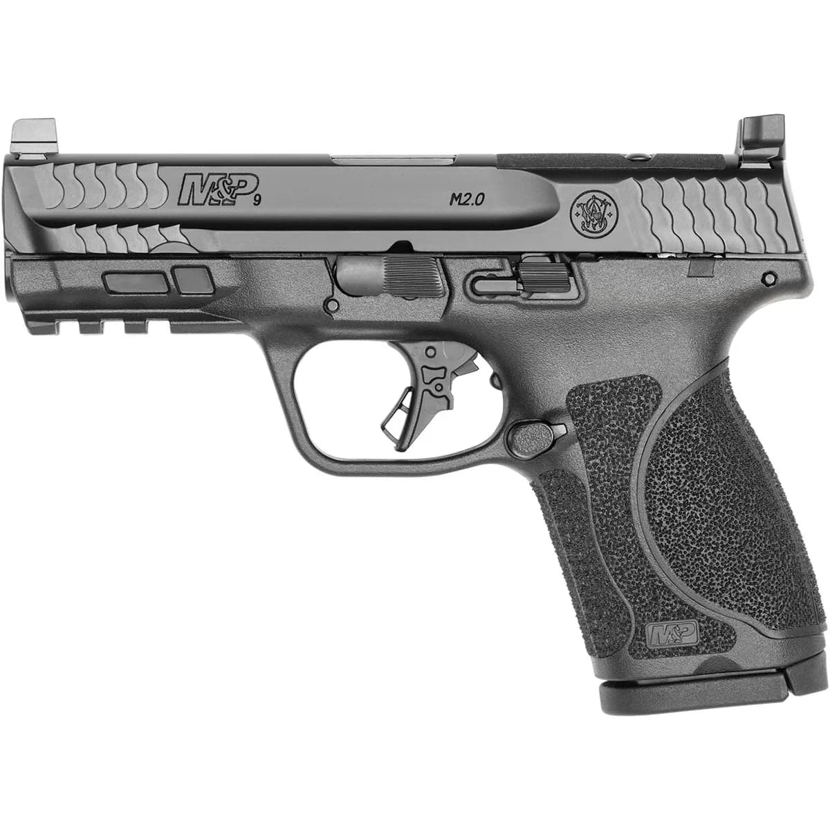 M&P 9 M2.0 Comp OR 9mm Luger 4" BBL (2)15RD BLK No Safety - photo 4