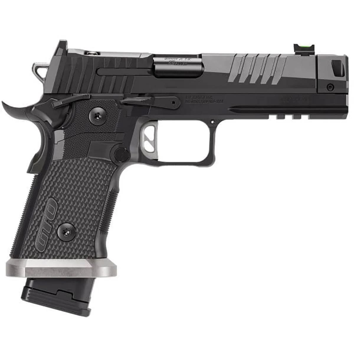 P211-GTO 9mm Luger 4.4" BBL FO (2)21 RD & (1)23RD Mag Black