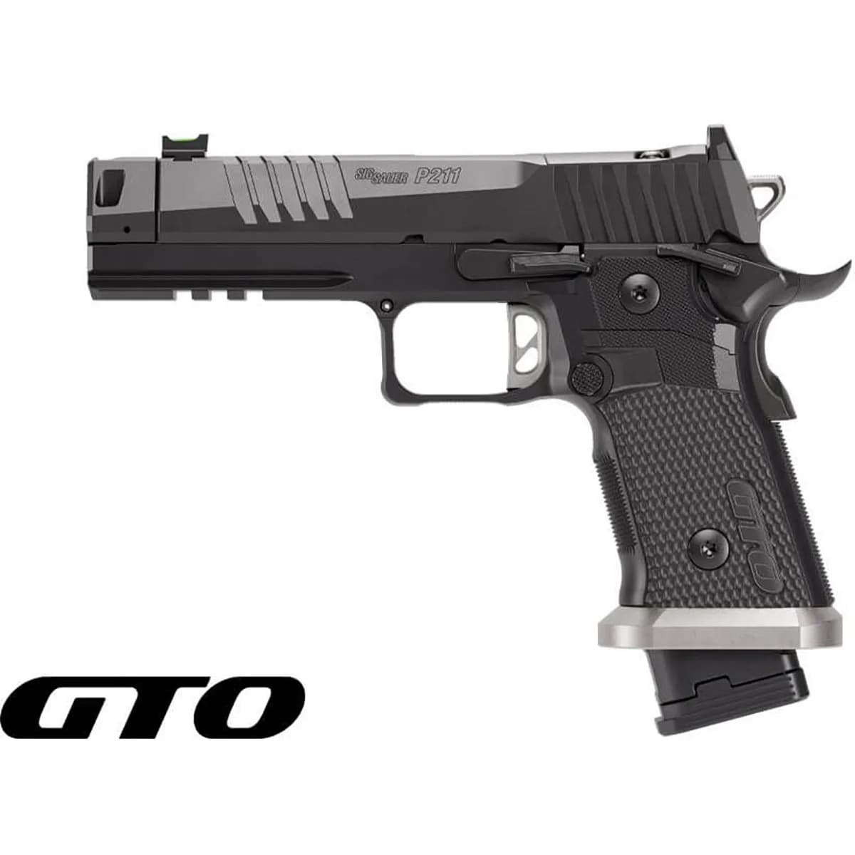 P211-GTO 9mm Luger 4.4" BBL FO (2)21 RD & (1)23RD Mag Black - photo 4
