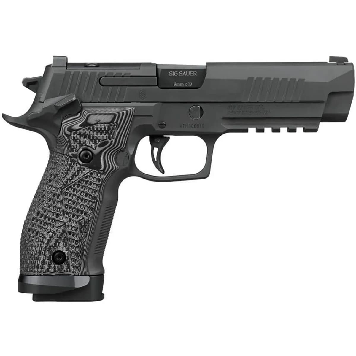 P226 X-Five EXTRM 9mm Luger 5"BBL (3)20RD Mags SAO Black - photo 2