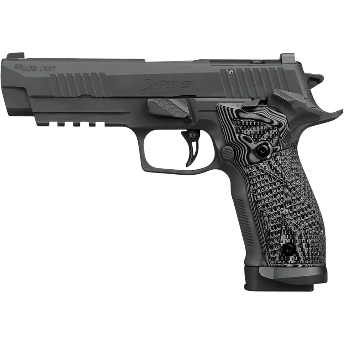 P226 X-Five EXTRM 9mm Luger 5"BBL (3)20RD Mags SAO Black - photo 4