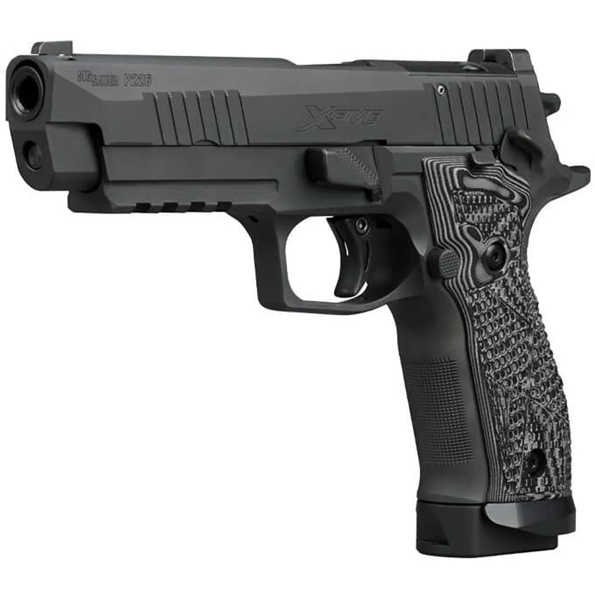 P226 X-Five EXTRM 9mm Luger 5"BBL (3)20RD Mags SAO Black - photo 5