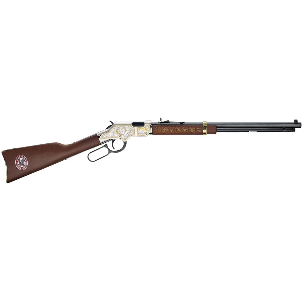 Golden Boy Eag Scout Trib 2ed 22LR 20"BBL 16RD Black/Walnut