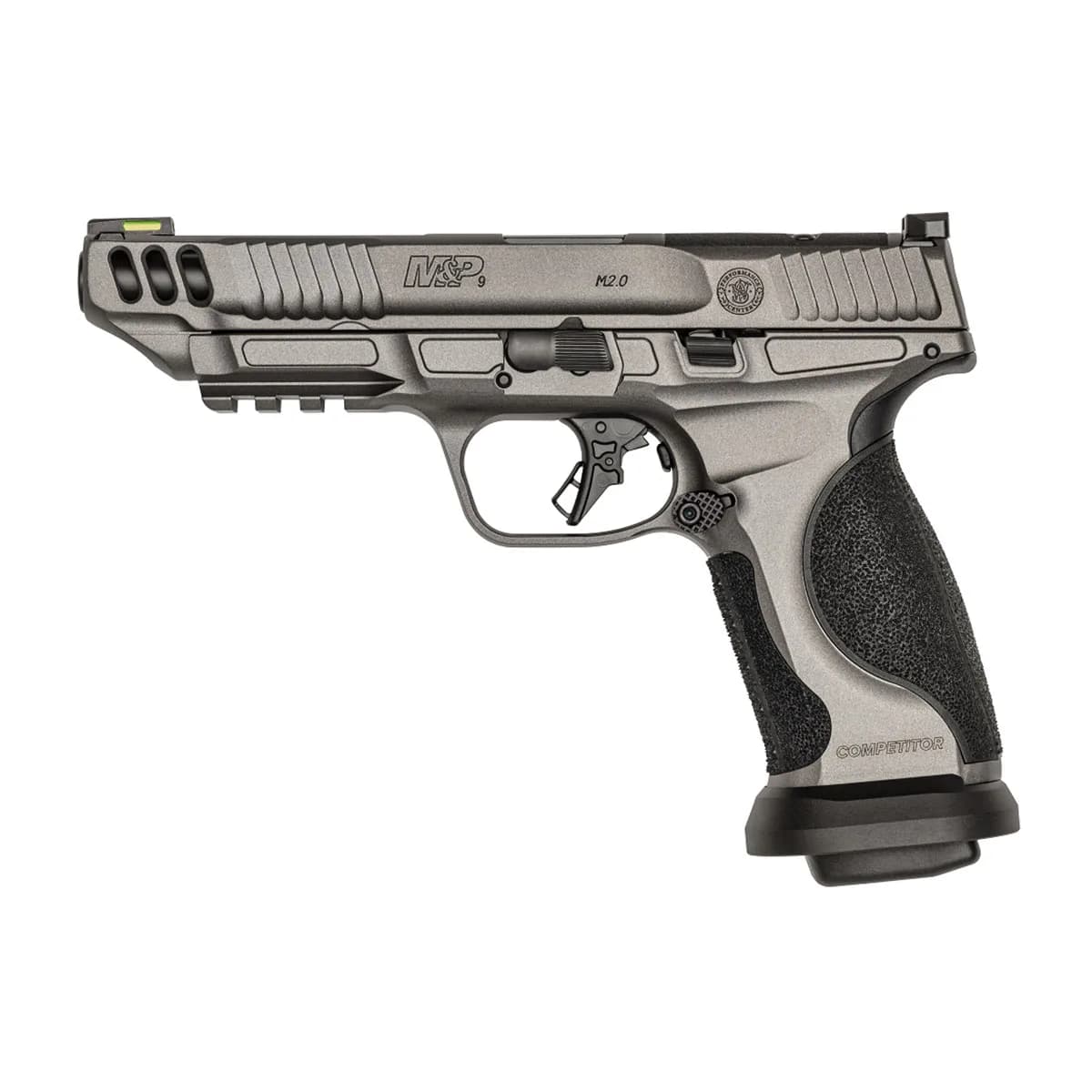 PC M&P9 M2.0 Competitor 9mm 5" BBL (4)17RD Mag No Safety GRY