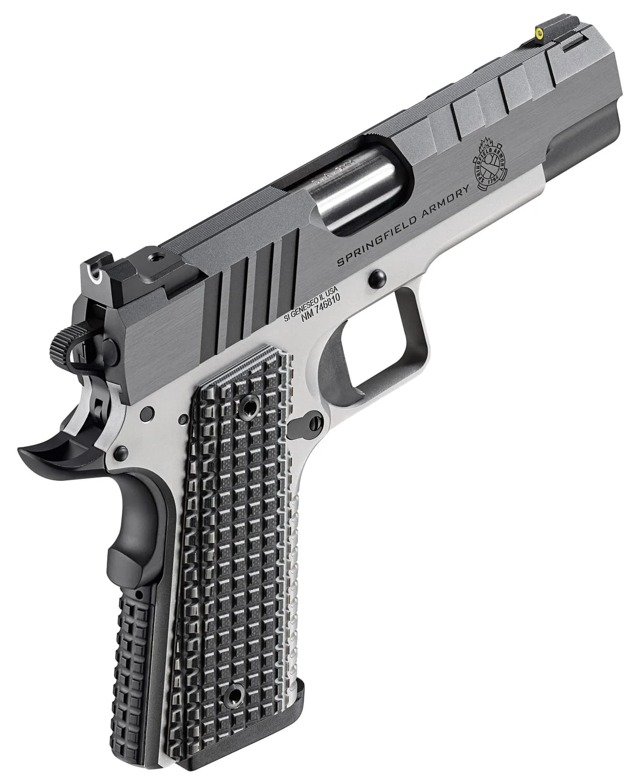 1911 Emissary 9mm Luger 4.25" BBL (2)9RD Mags Stainless