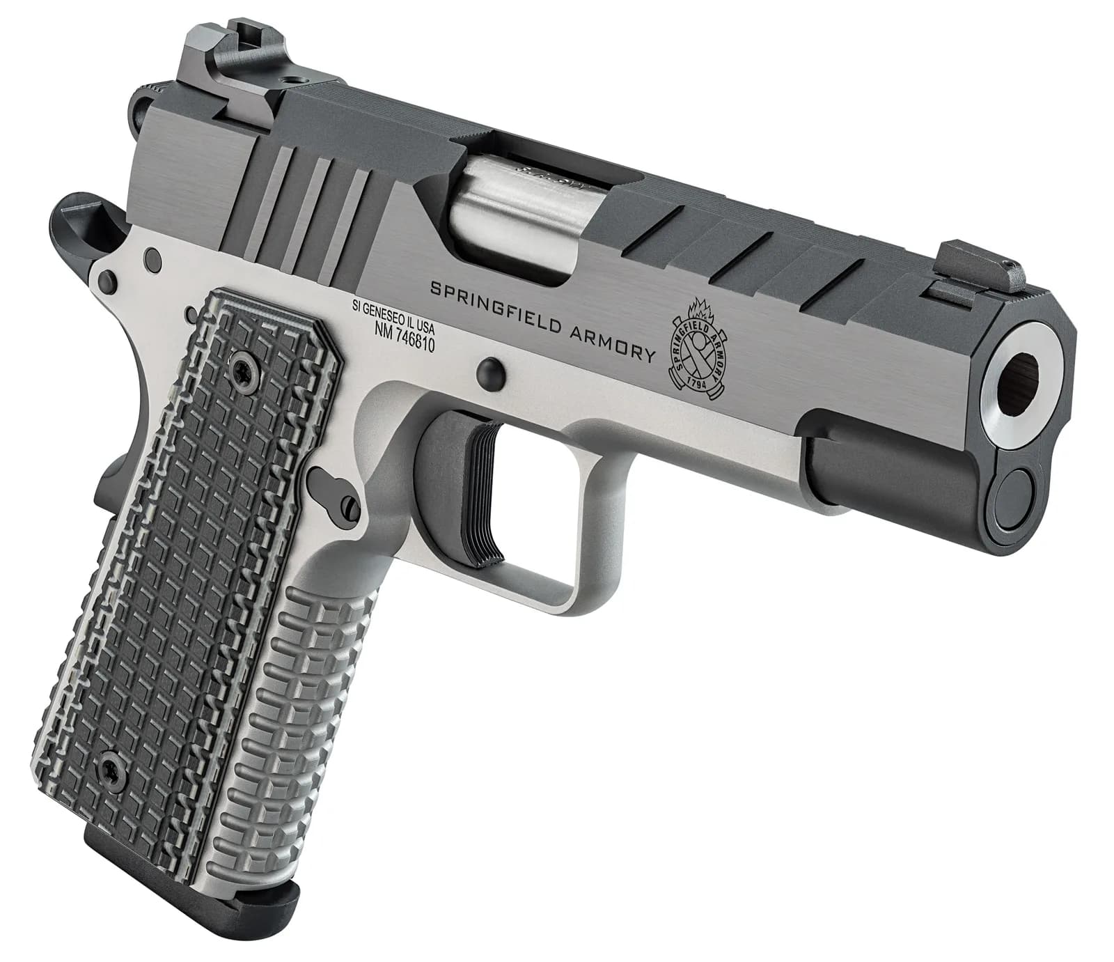 1911 Emissary 9mm Luger 4.25" BBL (2)9RD Mags Stainless - photo 4