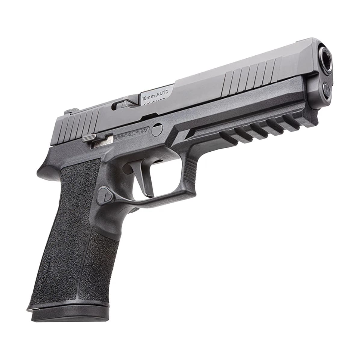 P320 XTEN 10mm Auto OR 5"BBL (2)15RD Striker No Safety Black - photo 2