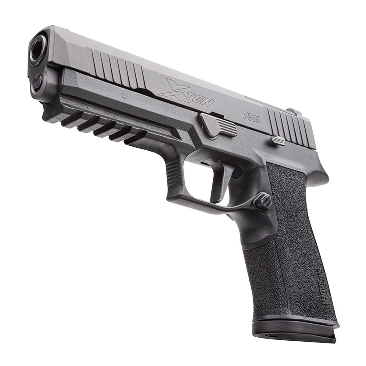 P320 XTEN 10mm Auto OR 5"BBL (2)15RD Striker No Safety Black - photo 4
