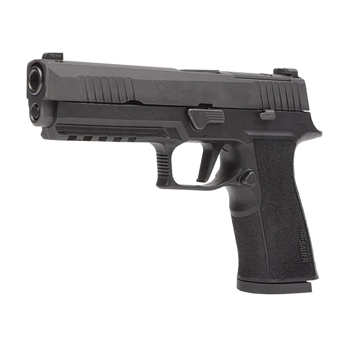 P320 XTEN 10mm Auto OR 5"BBL (2)15RD Striker No Safety Black - photo 6