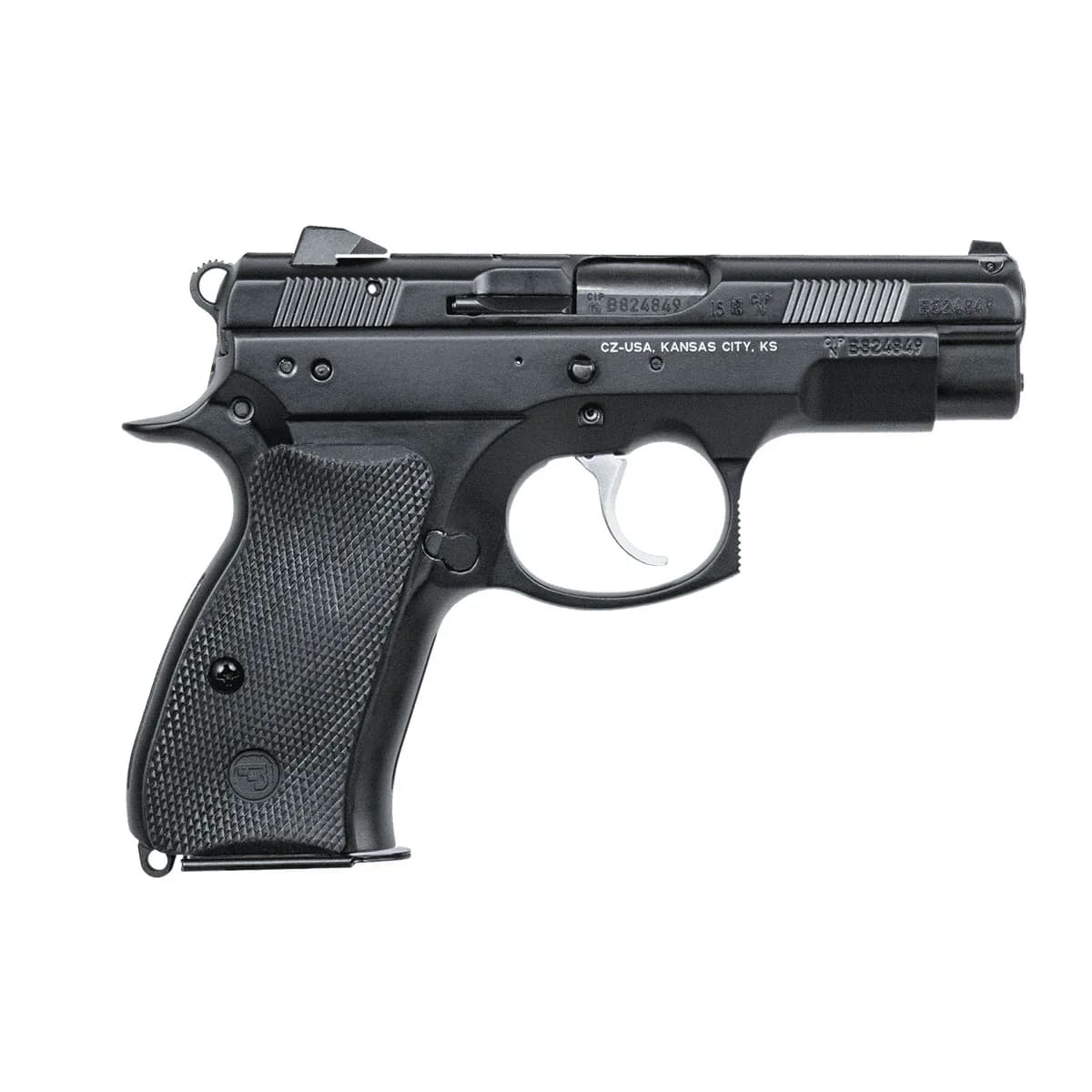 75 D PCR Compact 9mm Luger 3.75" BBL (2)15RD Mags Black