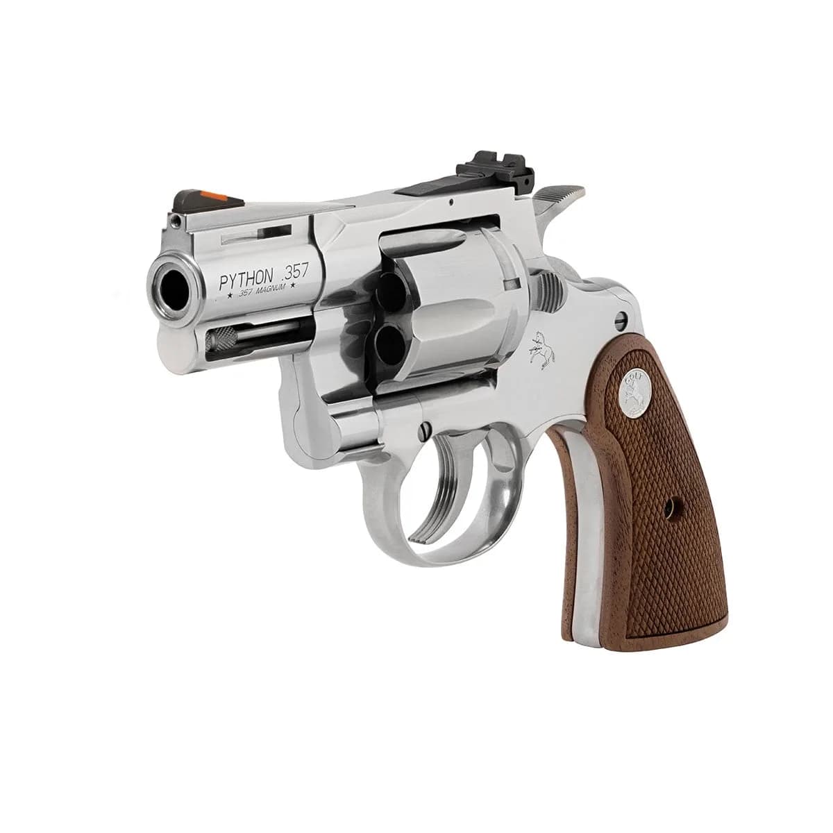 Python 357 Magnum/38 Special 2.5" BBL 6 Round Stainless