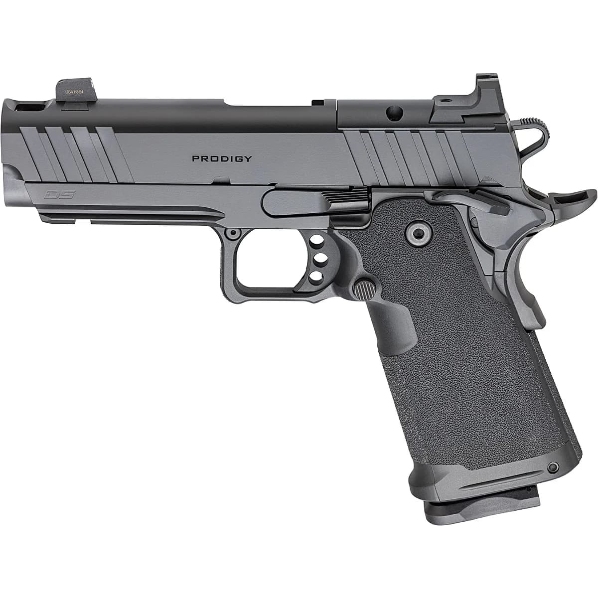 1911 DS Prodigy Comp 9mm Luger 4.25" BBL (2)10RD Mags Black - photo 4